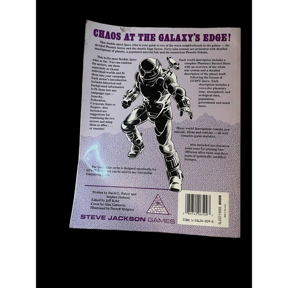 GURPS Space Space Atlas Series RPG Space Atlas Set Of Four Books! SJG - Picture 9 of 9